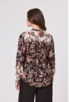 ECLIPSE BLOUSE - blk floral